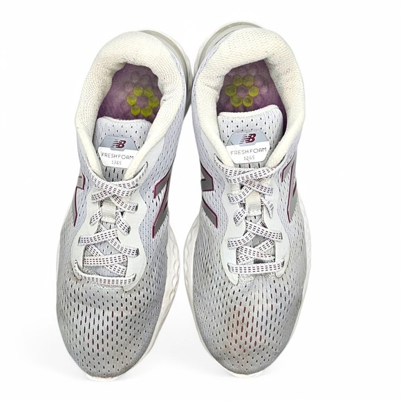 New Balance Fresh Foam 1365 Running Shoes Gray‎ & Silver Sneakers Women's 8.5 EE - Picture 6 of 11
